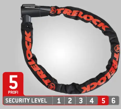 מנעול שרשרת מסיבי TRELOCK BC 560